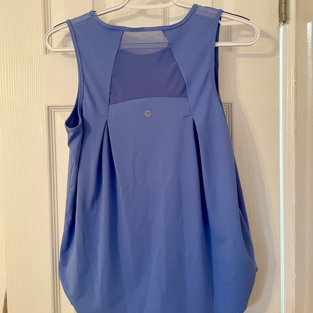 Stylish Blue Sleeveless Top